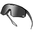 Karsaer Polarized Cycling Glasses Sports Sunglasses, UV400 Protection Baseball Running Glasses for Men Women Youth E1267