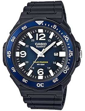 Casio Collection Herrenuhr Analog Quarz mit Resinarmband – MRW-S310H-2BVEF