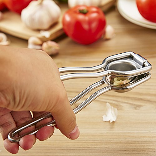 Professionelle Knoblauchpresse Knoblauch Presse-Edelstahl Einfache Reinigung A - 5