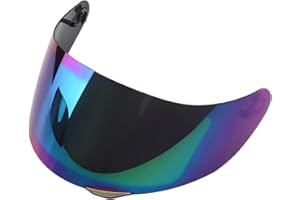 AFNCX Visera de recambio para AGV K5 K3SV K1 Casco integral Motocicleta Pantalla antiviento Lente de casco （coloreado）