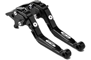 PLKJ Brems Kupplungshebel Motorradzubehör CNC Einstellbare Faltbare Ausziehbare Rollerbremse Kupplungshebel Griff Für Honda CB650R CB 650R (Color : F)