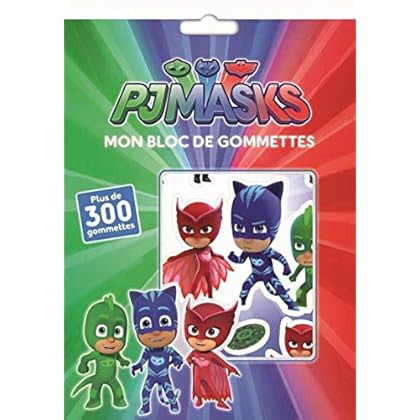 Pjamasks - Mon bloc de gommettes