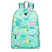 Produktbild Joymoze Wasserdicht Schule Rucksack für Mädchen Mittelschule Süß Bücher Tasche Tagesrucksack für Frauen Fisch