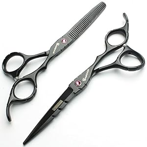 6 inch Japan 440c Sharp Professional Hairdressing Scissors 17.5 Hairdresser Hair Cutting and Hair thinning Dedicated… - Image 8