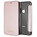 Price comparison product image Guess Iridescent iPhone XR Designer Flip Case - Rose Gold