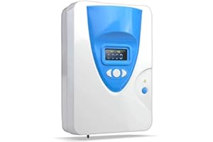 gridinlux | Generador de Ozono Portátil | Purificador de Aire y Agua | Multifuncional | Filtra y Neutraliza alérgenos y Malos olores | Potencia y duración Personalizables | 12W