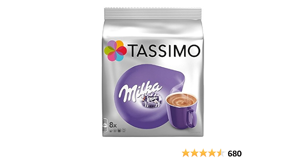 Milka Chocolate T-Discs Bag, 8 Servings 