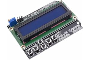 SWITCH ELECTRONICS LCD Keypad 1602 16x2 Display Shield Compatible with Arduino UNO R3 MEGA2560 Nano Hobby Electronics STEM