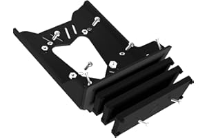 NyVoozy Electric Trolling Motor Mount for Kayaks, Canoes & Angling Boats, Transom Mount, Maximum Thrust 86 Pounds