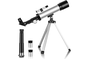 SZSMD Kids Telescope, Astronomy Telescopes for Adults Beginners, Portable Astronomical Landscape Telescope with Tripod 90X Magnification, Positive Imaging Finder Scope, Educational Toys Gifts for Kids