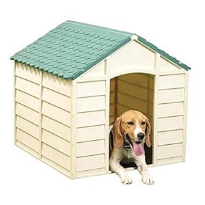 Vigor-Blinky – Caseta para perros,  Beige, 71 x 71 x 68 cm