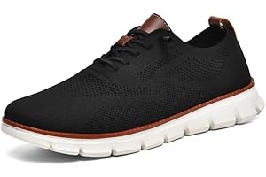 RUFONE Breeze - Zapatos Oxfords para hombre, ligeros, casuales, para caminar, cómodos, para hombre, zapatos de vestir para hombre, zapatos urbanos Breeze para hombre, zapatos de vestir de malla para hombre,