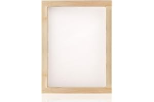 Screen Printing Frame, Runaup 10 x 14 inches Silk Screen Printing Frame with 110 White Mesh (1 Pack)