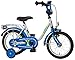 Produktbild Bachtenkirch Kinderfahrrad 14'' Polizei Silber-blau