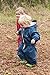 Hippychick Waterproof All-in-One Suit - Navy/Sand, 2 - 3 Years