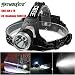 Produktbild HCFKJ 5000 Lm CREE XM-L XML T6 LED Scheinwerfer Scheinwerfer Taschenlampe Kopf Lampe 18650