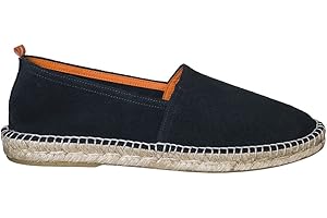ABARCA Espadrilles Homme en Jute et Cuir Fait à la Main en Espagne. Spartiates d'été confortables et respirantes