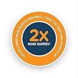 Angelcare® AC1100 – Nachfüllkassetten für Angelcare- Windeleimer, 3er Packung - 4