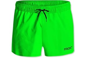 FREEGUN Maillot de Bain Garçon Séchage Rapide, Short de Bain Enfant, Filet intérieur et Poches Latérales