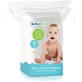 Babyjem Bebek Temizleme Pamuğu 60 Adet Beyaz &Ccedil;ok Renkli 8681049214614