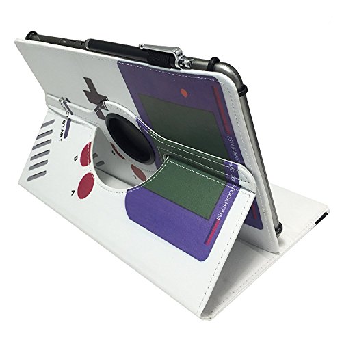 Tablet Tasche für Samsung Galaxy Tab S2 SM-T813 WiFi Schutz Hülle Etui Case + Touch Pen – 9.7 Zoll Game Boy 360° - 2