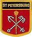Produktbild St. Petersburg (Stadt) Gestickter Aufnäher 7cm x 6cm