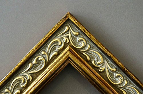 Spiegel Wandspiegel Badspiegel Flurspiegel Garderobenspiegel – Über 200 Größen – Verona Gold 4,4 – Außenmaß des Spiegels 10 x 10 – Wunschmaße auf Anfrage – Modern - 4