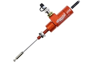 ‎GOOFIT GOOFIT Motorrad Hydraulikkupplung Hauptbremszylinder Stange Links Bremspumpe M8 x 1,25mm Ersatz für CNC YZ125 YZ250 YZ250F Rot