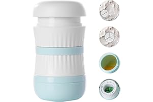 Dzmuero Pill Cutter, Tablet Cutter for Pills, Tablet Cutter, Food Grade Material, 1 Divided Into 2, 1 Divided Into 3, Tablet Grinding, Multifunctional and Portable, Medicine Box (Blue)