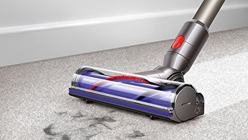 Dyson V8 Absolute - Aspiradora sin cable, 350 W de potencia, 28/115 W de succión, capacidad del cubo 0.54 l, color amarillo [Modelo 2016]