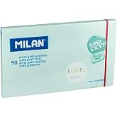 MILAN Pad 90 Sheets Super Sticky Pastel Blue 76 x 127 mm
