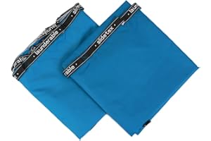 INTERWEAVE HEALTHCARE Pack of Two Large Re-usable Flat Hospital Bed Slide Sheets | 140cm x 200cm | Slide Sheets with Handles | Patient Handling