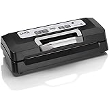 Laica VT3119 Macchina Alimenti, Automatica, 12 L/min, Doppia sigillatura, 1 Rotolo Sacchetti per sottovuoto Incluso, Uso con 
