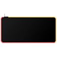 HyperX Pulsefire Mat RGB Mouse Pad XL lighting, Black