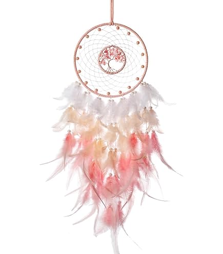 Dromenvanger LED Dream Catcher, Handgemaakte Sweet Dreamcatchers met Verlichting, Bruiloft GIfts, Slaapkamer Muur Opknoping Ornamenten Ambachten, Decoraties voor Meisjes/Jongens/Kinderen