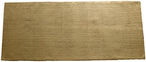 Emerald Wholesale Solid Berber Carpet Runner Rug/Mat, 22 by 60", Tan