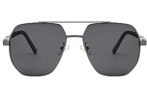 TIGRATIGRO tygrys Okulary przeciwsłoneczne męskie, UV400, metalowa oprawa, aluminiowe nóżki