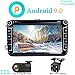 Produktbild XISEDO 8" Android 9.0 Autoradio In-Dash Car Radio 6 Core RAM 4G ROM 64G Autonavigation mit DVD Player für Volkswagen Golf/Passat/Caddy/Skoda Octavia (mit Rückfahrkamera und DVR)
