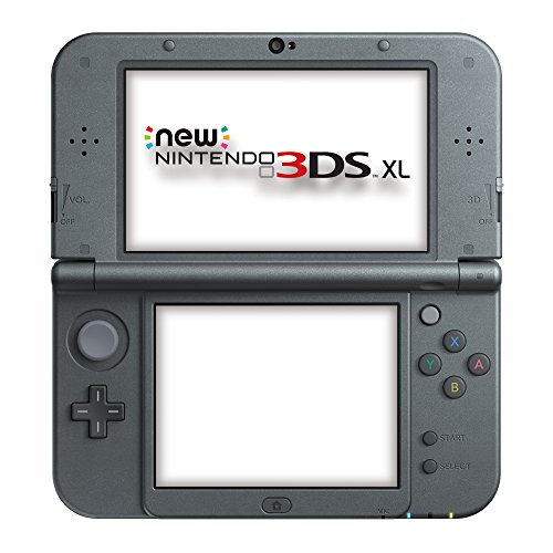 Nintendo Handheld Console 3DS XL - New Nintendo 3DS XL Metallic - Black