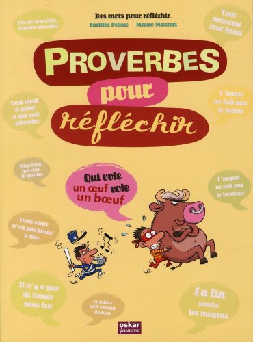 couverture de : Proverbes pour r&eacute;fl&eacute;chir