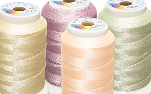 All-Rounder ® Vintage Embroidery Machines Set 4 x 1000 m