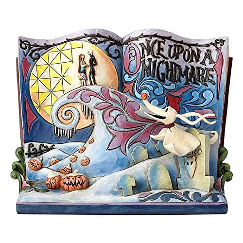 Enesco Disney Tradition 4057953 Night Before Christmas Storybook, Multicolor, 19 x 10.2 x 15.9 cm