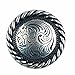 Produktbild Magic Show 1 PCS Western Antik Silber Ripple Blumen Concho to194