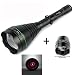 Produktbild Uniquefire UF1508 850NM IR Zoomable LED T75 Taschenlampe Torch + 50mm linse Kitset m. Einstellbarem Fokus Torch