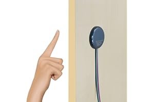 STBTECH Interruptor táctil regulador LED 12V, DC 3,7-24V 3A Para barra luminosa LED Smart Home, Penetra la madera, el vidrio, etc. Montaje oculto Sin agujeros necesarios (gris oscuro)