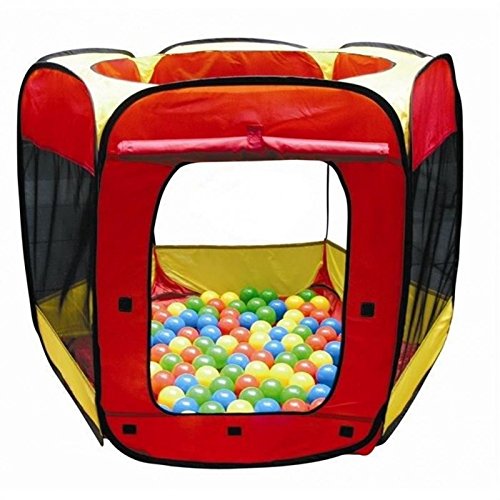 Paradiso Toys NV - A1203934 - Jeu de Plein Air et Sport - Tente de jeux + 100 balles