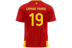smartketing Camiseta Junior Primera Equipación Replica Seleccion Española - Lamine Yamal 19 Shirt Niños