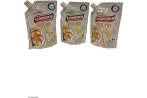 SMLAAE SALSA DE PIÑA - LA CONSTANCIA- COLOMBINA - CON PIÑA 100% NATURAL - 200 G (PACK DE 3)