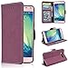 Produktbild SMART LEGEND Lederhülle für Samsung Galaxy A5 2015 Ledertasche Hülle Schutzhülle Premium PU Leder Flip Case Protective Cover Innere Weiche Silikon Bookcase Handy Tasche Schale mit Kartenfächer Magnetverschluß Standfunktion Etui - Rosa