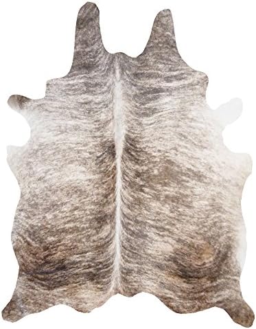 Decohides® Cowhide Rug, Leather, Light Brindle